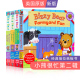 送音频新版小熊很忙系列第二辑英文原版绘本全套4册单本Bizzy Bear:Farmyard Fun/Dinosaur Safari之欢乐农场日恐龙幼儿英语推拉书