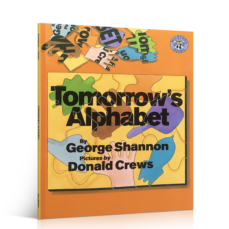 英文原版绘本 Tomorrow's Alphabet George Shannon明天的字母幼儿英语启蒙书学习单词 廖彩杏书单推荐绘本平装图画书 送音频