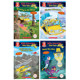 学乐大树系列之神奇的校车4册The Magic School Bus Rides Again Scholastic Reader Level 2英文原版儿童课后阅读章节故事桥梁书