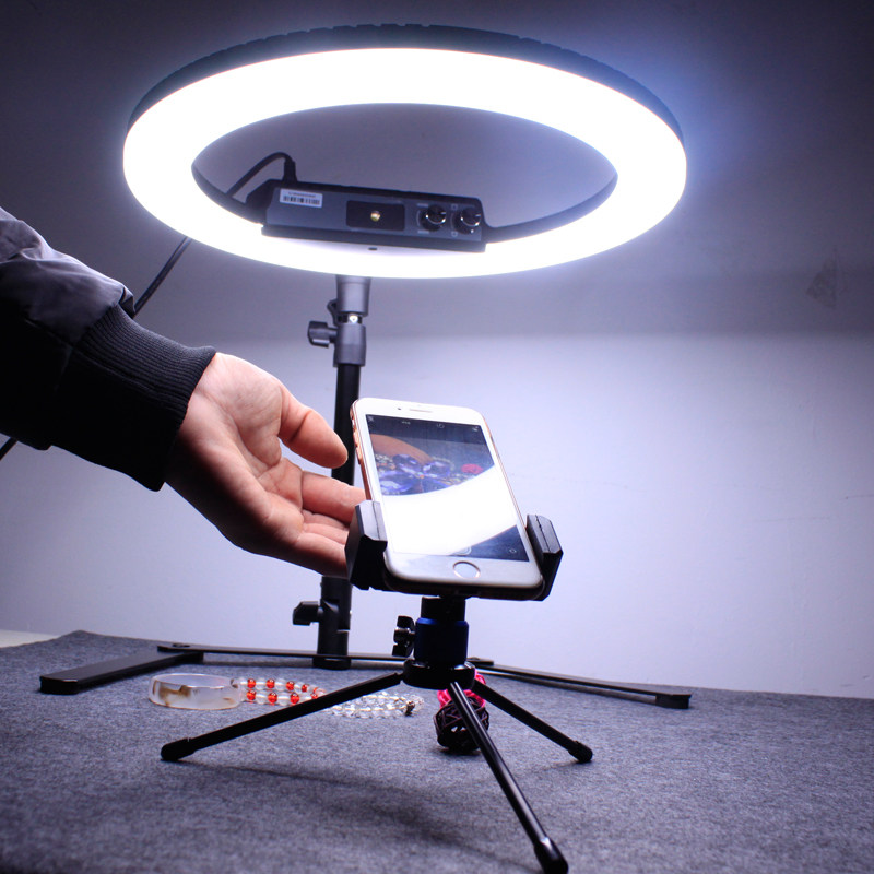 南冠led摄影灯pad43h14寸柔光灯外拍儿童暖光灯南光pad43补光灯