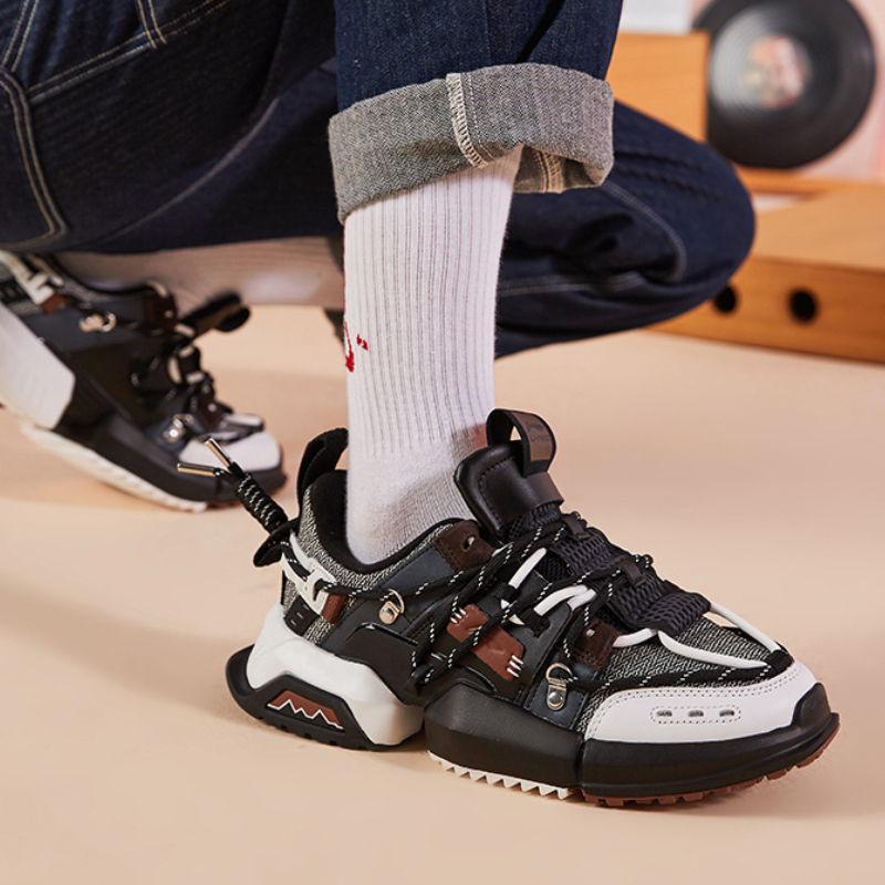 中国李宁时装周盘古樱花限定男女潮流休闲鞋老爹鞋aglq183 182