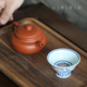 云雅 紫砂壶半手工中式茶壶茶具原矿大红袍仿古160cc顾杏娟紫砂壶