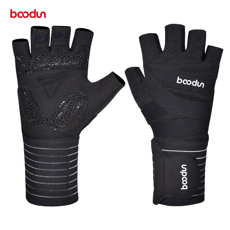 boodun健身手套男护手掌护腕器械训练半指运动手套防老茧防滑耐磨在类目 服饰配件/皮带/帽子/围巾, 手套中 - 来自Buy2taobao.com提供专业的淘宝代购服务