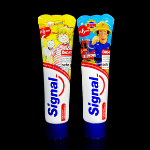 德国进口洁诺儿童牙膏3-12岁10岁以上小学生换牙期含氟防蛀固齿