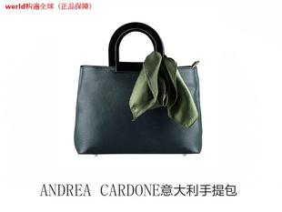 紀梵希小牛皮小羊皮 意大利Andrea Cardone輕奢時尚女士小牛皮單肩手提方包正品保障 紀梵希小羊皮包