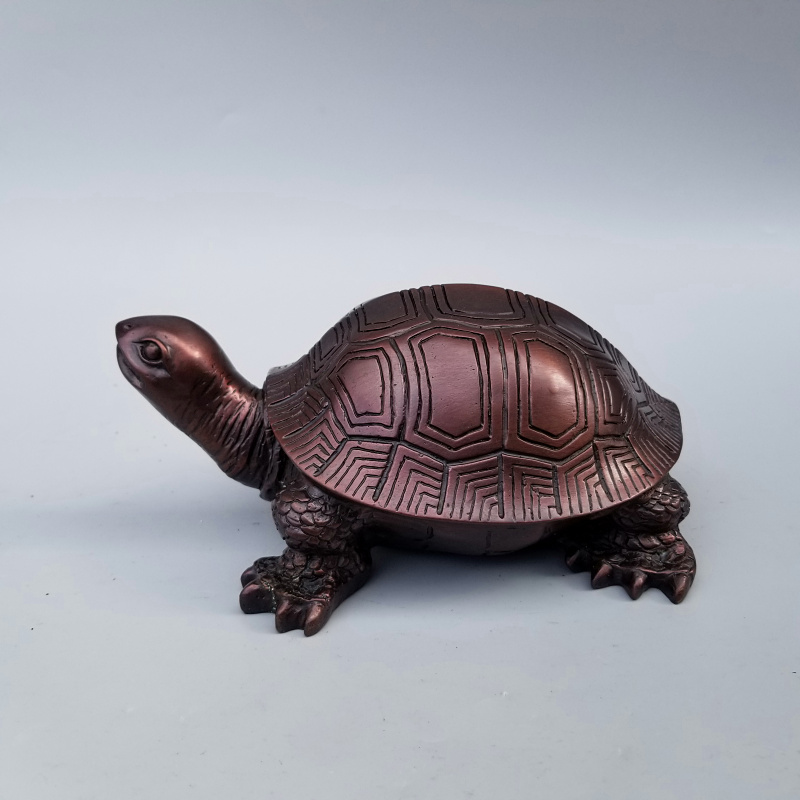 家居铜乌龟金龟长寿龟吉祥物礼品 铜装饰品工艺品摆件定做铜乌龟