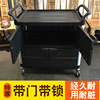 塑料酒店送餐車手推車家用三層收餐車收碗車餐廳餐具碗碟收集移動 塑料酒店送餐車手推車家用三層收餐車收碗車餐廳餐具碗碟收集移動