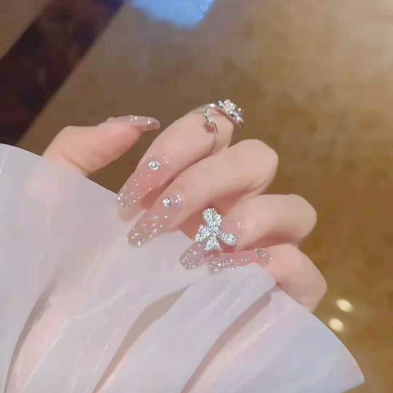 高级感美甲贴片成品长款网红可拆卸假指甲ins穿戴式显白欧美甲片