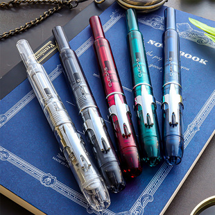 platinum/白金pkn-7000 curidas按压式按动钢笔练字练字文具钢笔套装