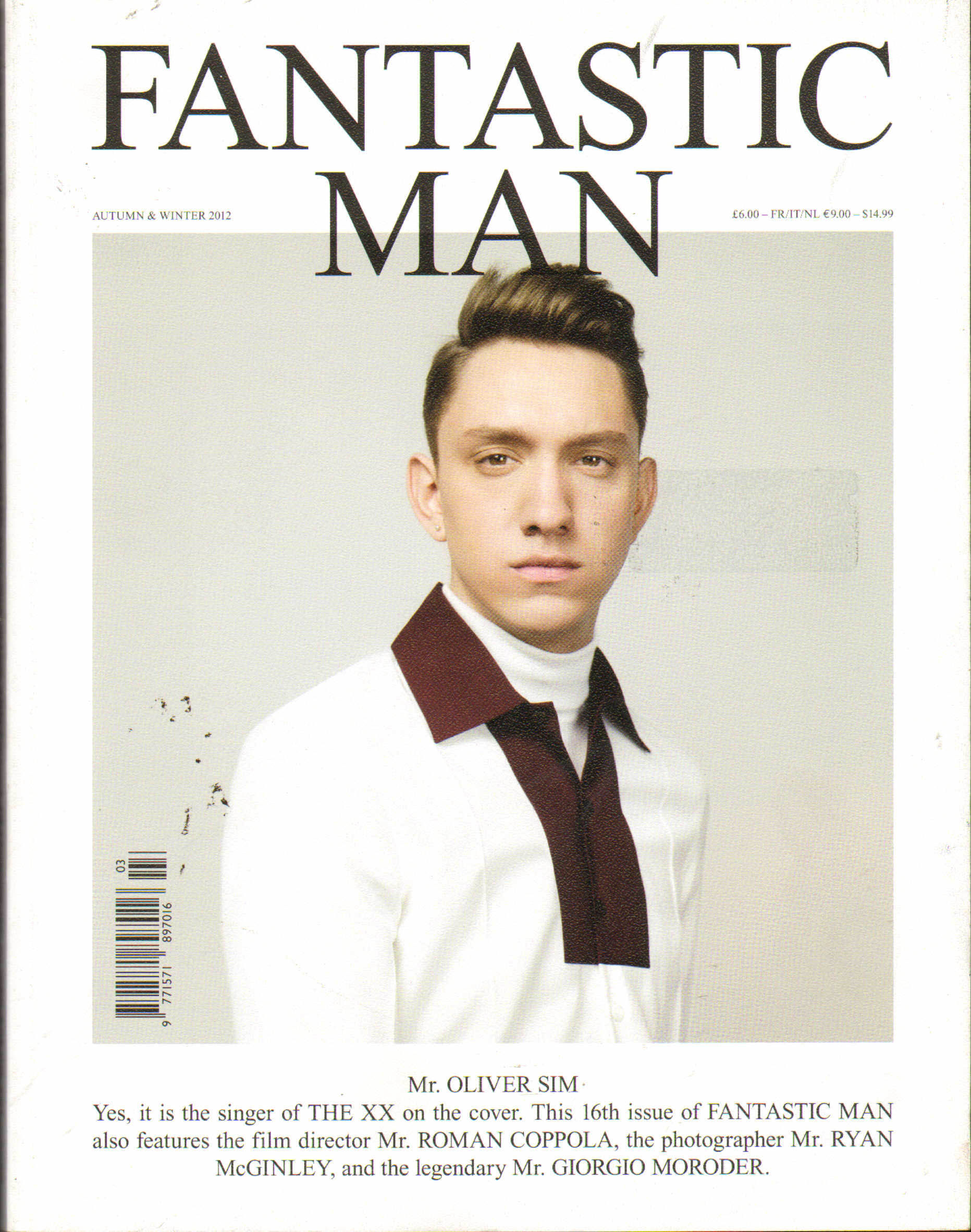 全年订阅绅士风格fantasticman杂志期刊杂志