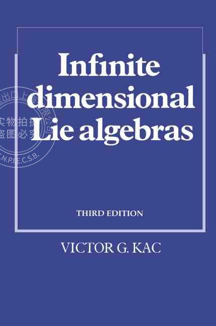 预售 按需印刷 Infinite Dimensional Lie Algebras