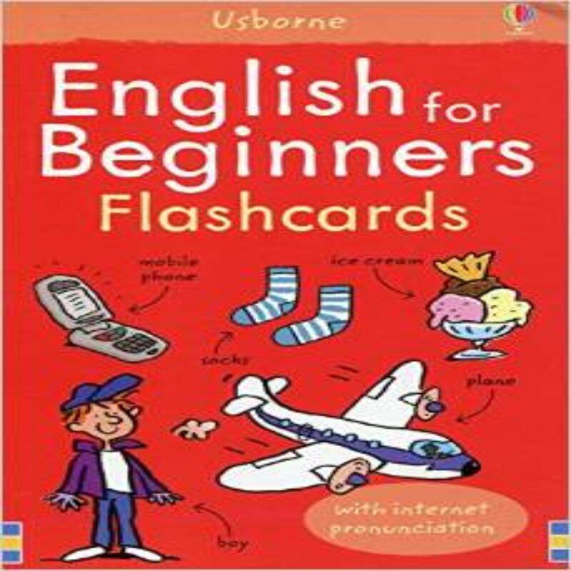 现货初学者英语单词卡片英文原版englishforbeginners儿童读物原版书
