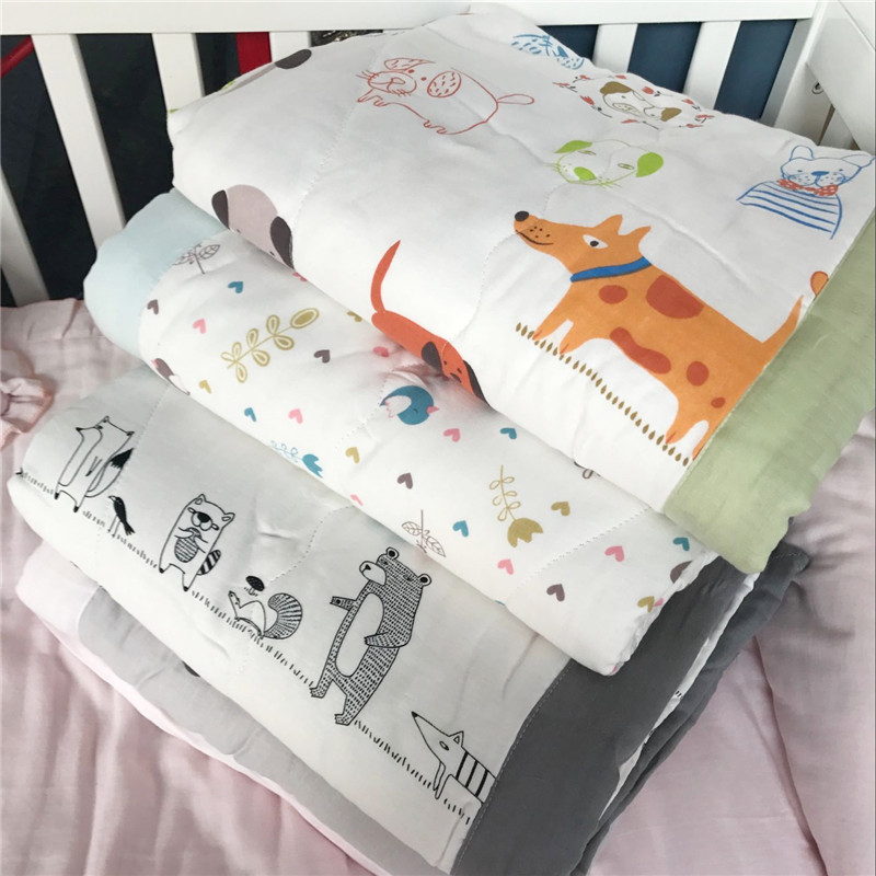 双层纱布全棉单被套幼儿园卡通被套儿童单人被套120*150被套|msdalam kategori seperai dan bantal, Quilt - dari Buy2taobao.com untuk memberikan perkhidmatan ejen Taobao profesional membeli