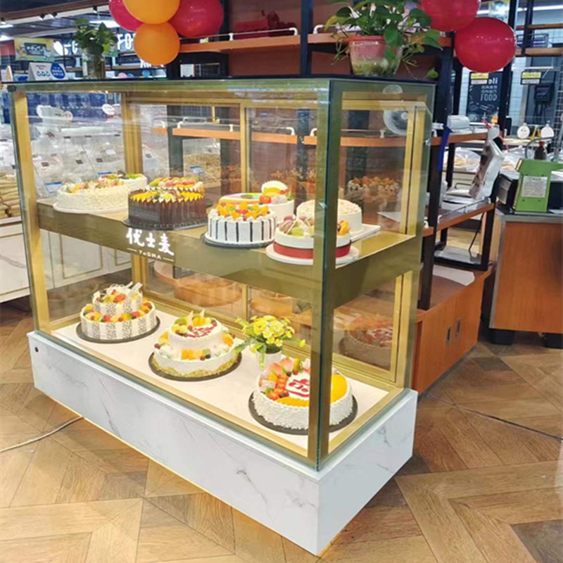 包邮生日蛋糕模型展示柜样品仿真模型铁艺展示架糕点玻璃商用柜