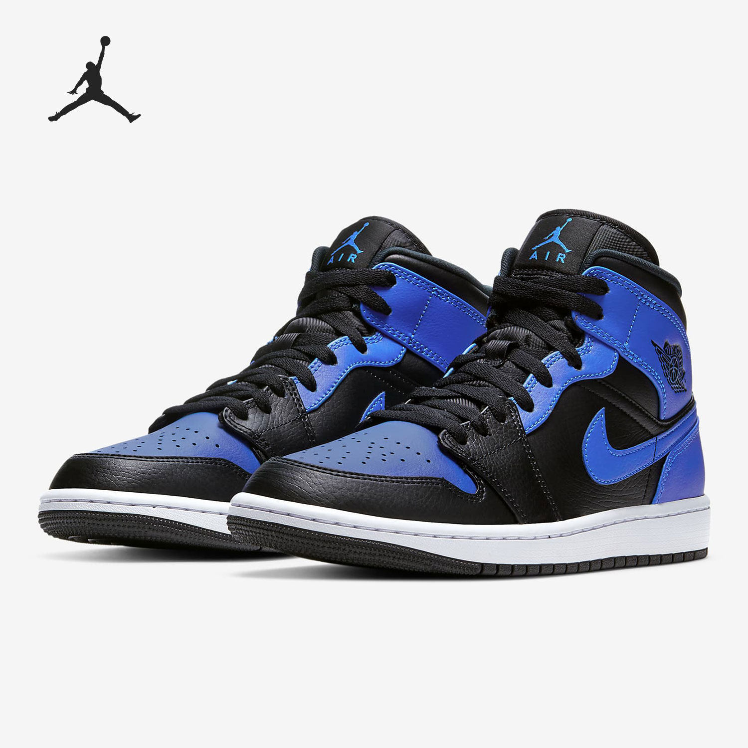 nike/耐克正品air jordan 1mid aj1男子高帮运动板鞋554724-077