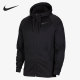 Nike/耐克官方正品男子训练运动加绒连帽开襟夹克外套 CV7732-010