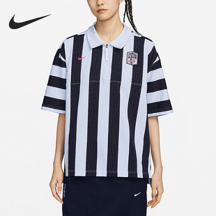 Nike/耐克官方正品2023夏季新款女子运动短袖POLO衫FQ0701-121