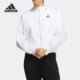 Adidas/阿迪达斯官方正品薄款梭织透气女子连帽运动外套HE9959