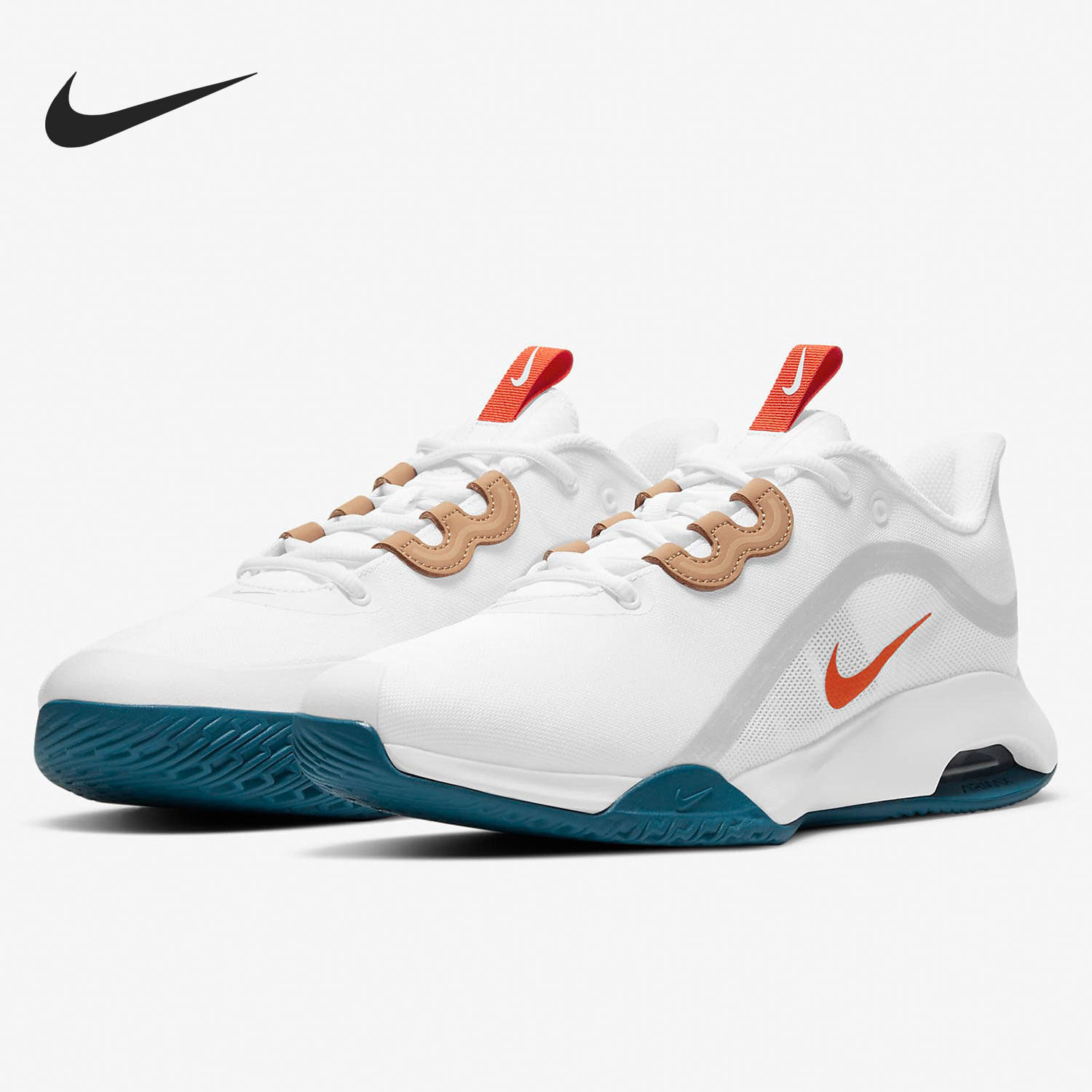 耐克nikereactvapor男子硬地球场cv0724网球鞋 原价999元 现价979元