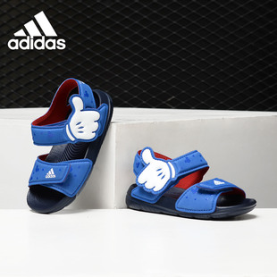 Adidas/阿迪达斯正品  2019夏季新款男女童休闲透气凉鞋 CQ0107