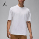 Nike/耐克官方正品JORDAN男士简约休闲针织圆领短袖T恤FN5995-100