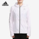 Adidas/阿迪达斯官方正品女子反光跑步运动连帽夹克外套 GJ9930