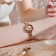 聚利时潮流时尚小方形链带优雅女表防水百搭气质款手表JA-1332