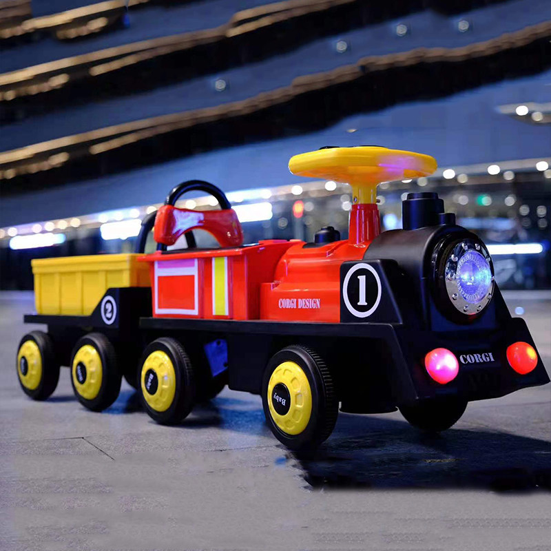 儿童电动车小火车可坐人男孩女孩玩具车童车优惠券