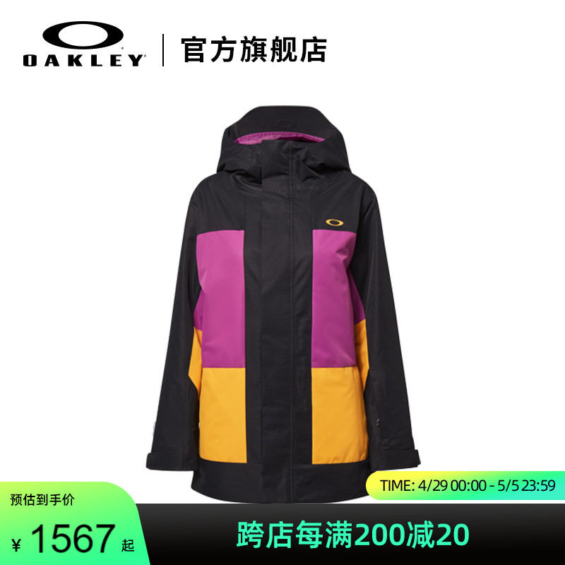 Oakley欧克利秋冬雪服时尚户外装备保暖滑雪服女FOA500280