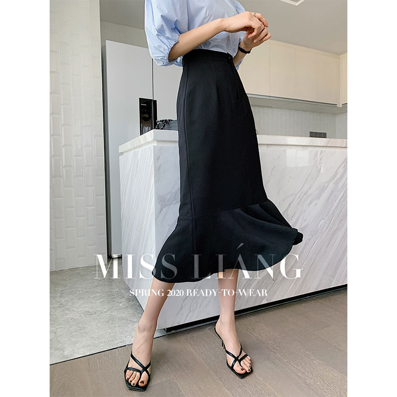 Miss French Retro grace temperament Paige Show thin Overknee Irregular Package hip Fishtail skirt The dressin the Women's clothing/Boutique , Skirts category - from Buy2taobao.com to provide professional Taobao agent buy service