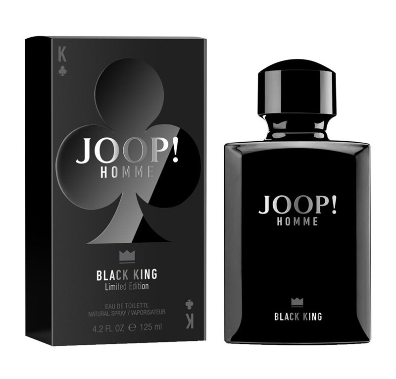 祖蓓Joop Homme Black King黑色王国男士淡香水125ml黑胡椒皮革味