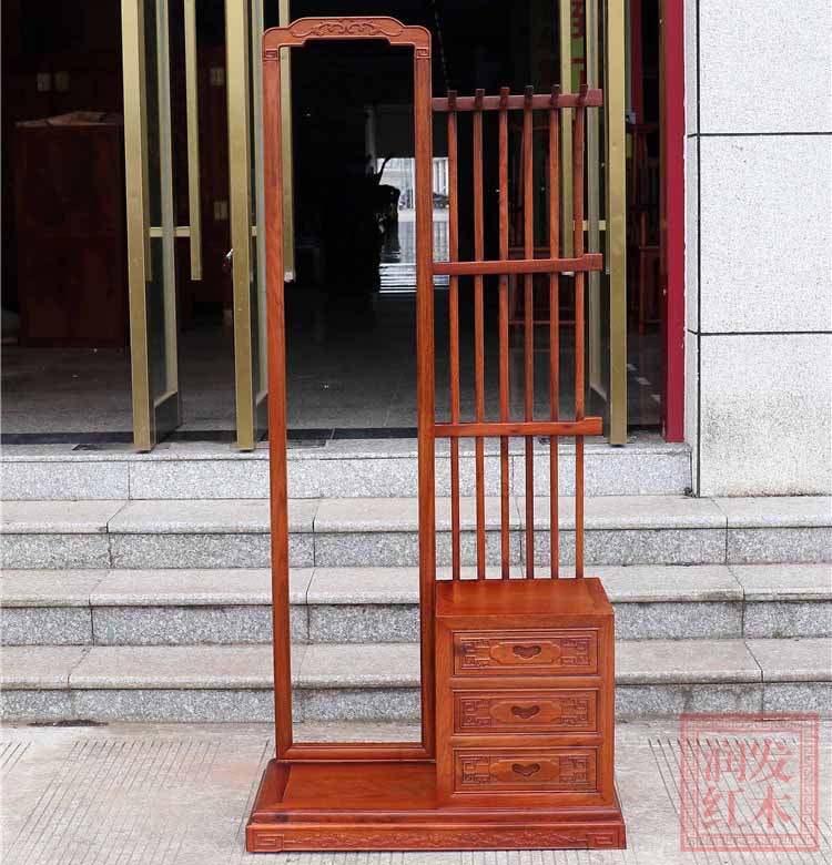 緬甸花梨木衣帽架大果紫檀實木中式臥室落地衣架帶儲物櫃紅木家具在類目 住宅傢俱, 架類, 衣帽架中 - 來自Buy2taobao.com提供專業的淘寶代購服務