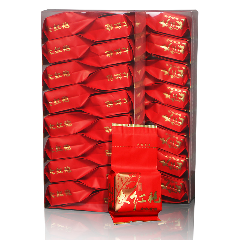 Wuyi Dahongpao Tea Tea tradition Strong fragrance Small bag Oolong Tea 125g bulk Narcissu Cassia Teain the Tea , Oolong (New) , Big Red category - from Buy2taobao.com to provide professional Taobao agent buy service