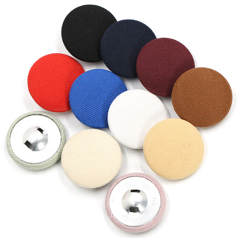 纽扣圆形大衣外套扣子羊绒连衣裙百搭装饰手工衣服扣彩色包布纽扣