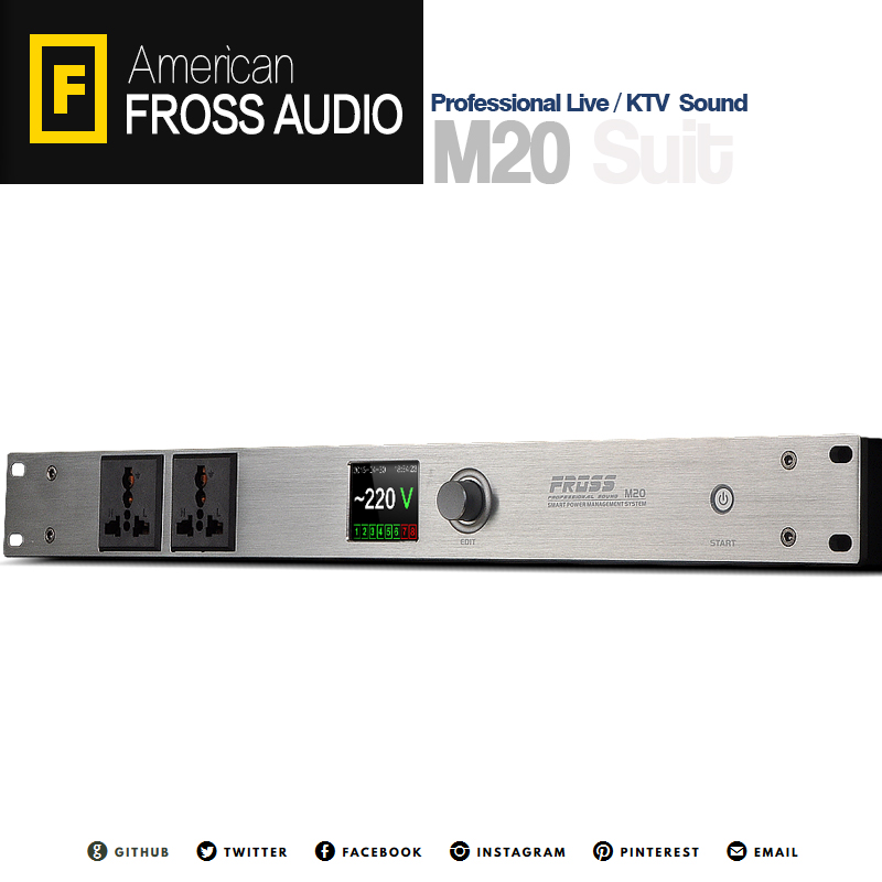 Fross/沸斯 M20 8路电源时序器 专业液晶数字电源管理器滤波保护在类目 影音电器, 舞台设备, 效果器(舞台)中 - 来自Buy2taobao.com提供专业的淘宝代购服务