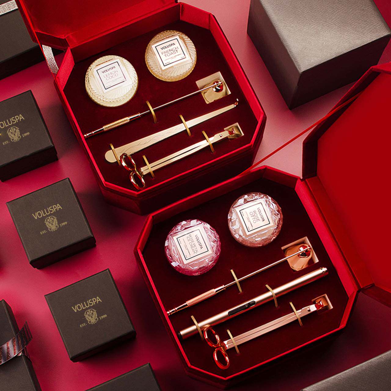 (今日10折)voluspa伴手礼生日结婚礼物节日高档新年情人节香薰蜡烛礼