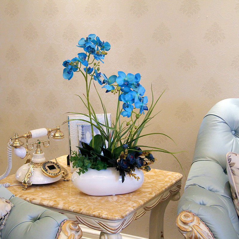 知根旗舰店-家居饰品仿真花套装 客厅茶几假花摆件 餐桌装饰花卧室