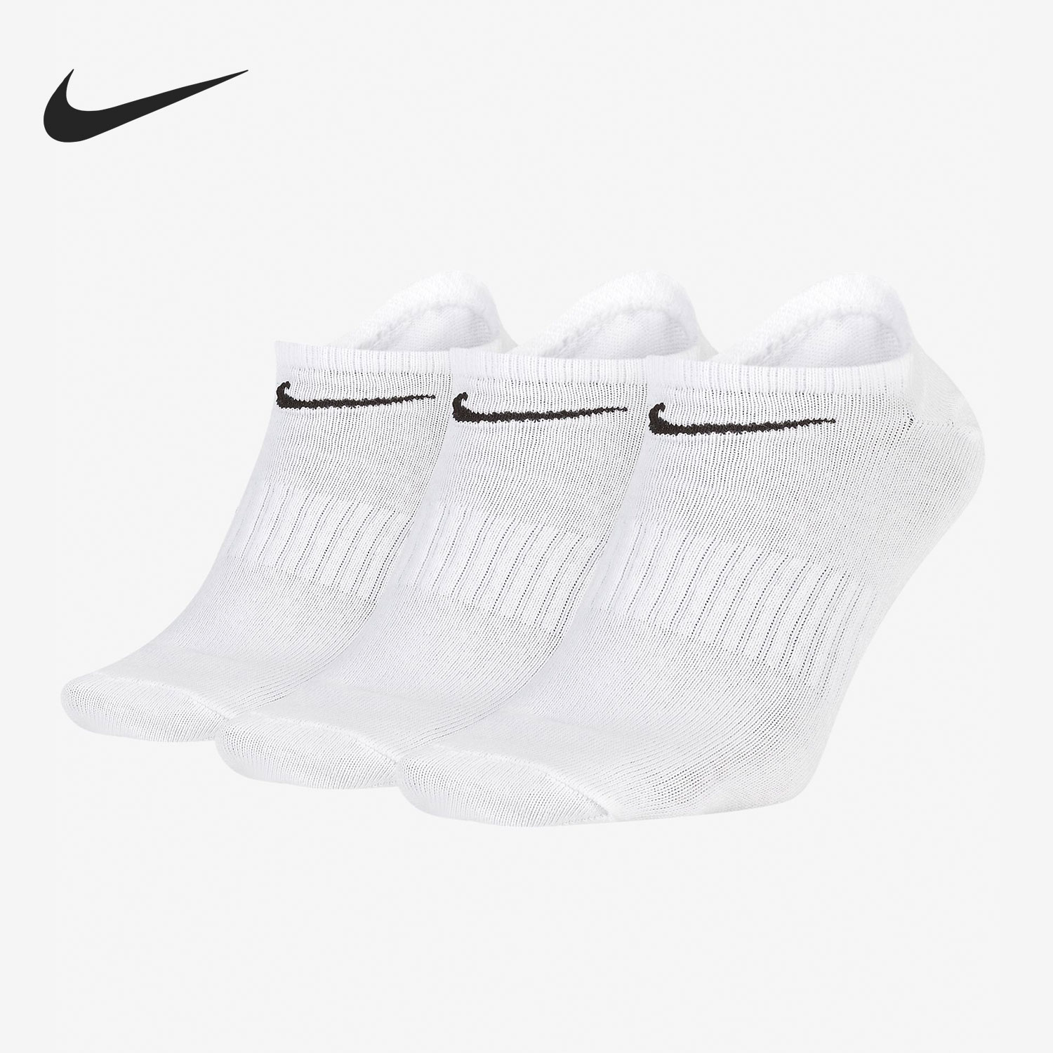 Nike/耐克正品男女休闲跑步训练透气防滑低帮运动袜SX7678-100