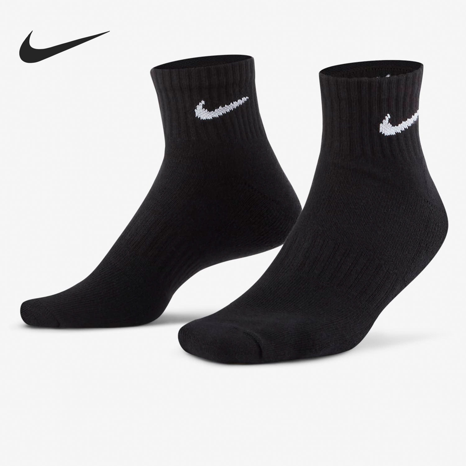 Nike/耐克正品男女休闲跑步训练透气缓震针织运动袜SX7667-010