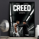 Creed 奎迪电影海报装饰画拳击搏击馆健身房运动体育励志有框挂画