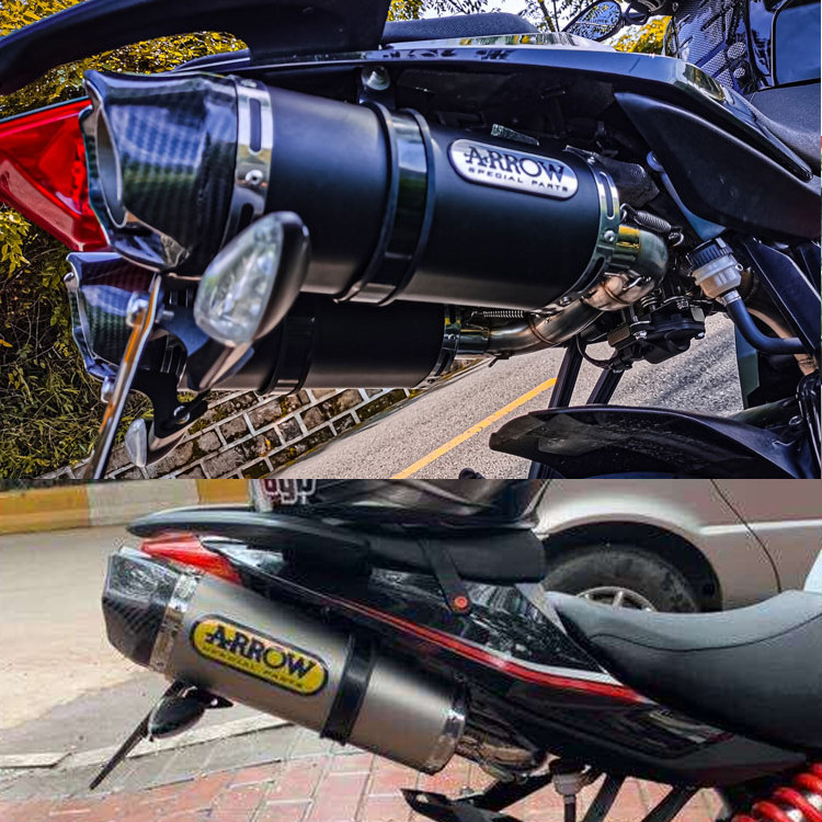 适用于黄龙600排气管 bn/bj600摩托车排气管黄龙600前段 中段改装