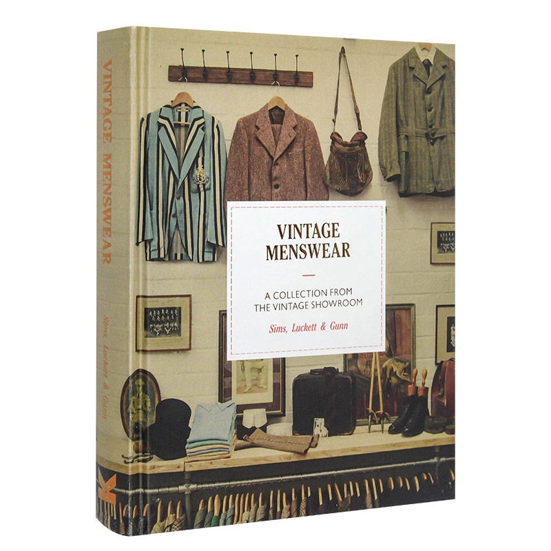 现货 英文原版 Vintage Menswear: A Collection from The Vintage Showroom 复古男装：复古陈列室的收藏 服装服饰设计书籍