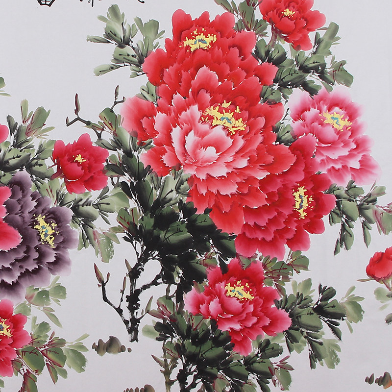 张浪伯《花开富贵》专业牡丹画家
