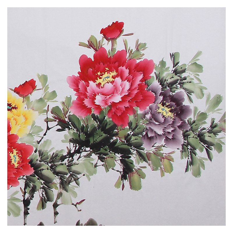 【即刻拍】张浪伯《富贵吉祥》专业牡丹画家