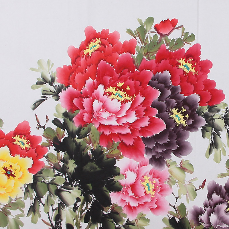 【即刻拍】张浪伯《富贵吉祥》专业牡丹画家