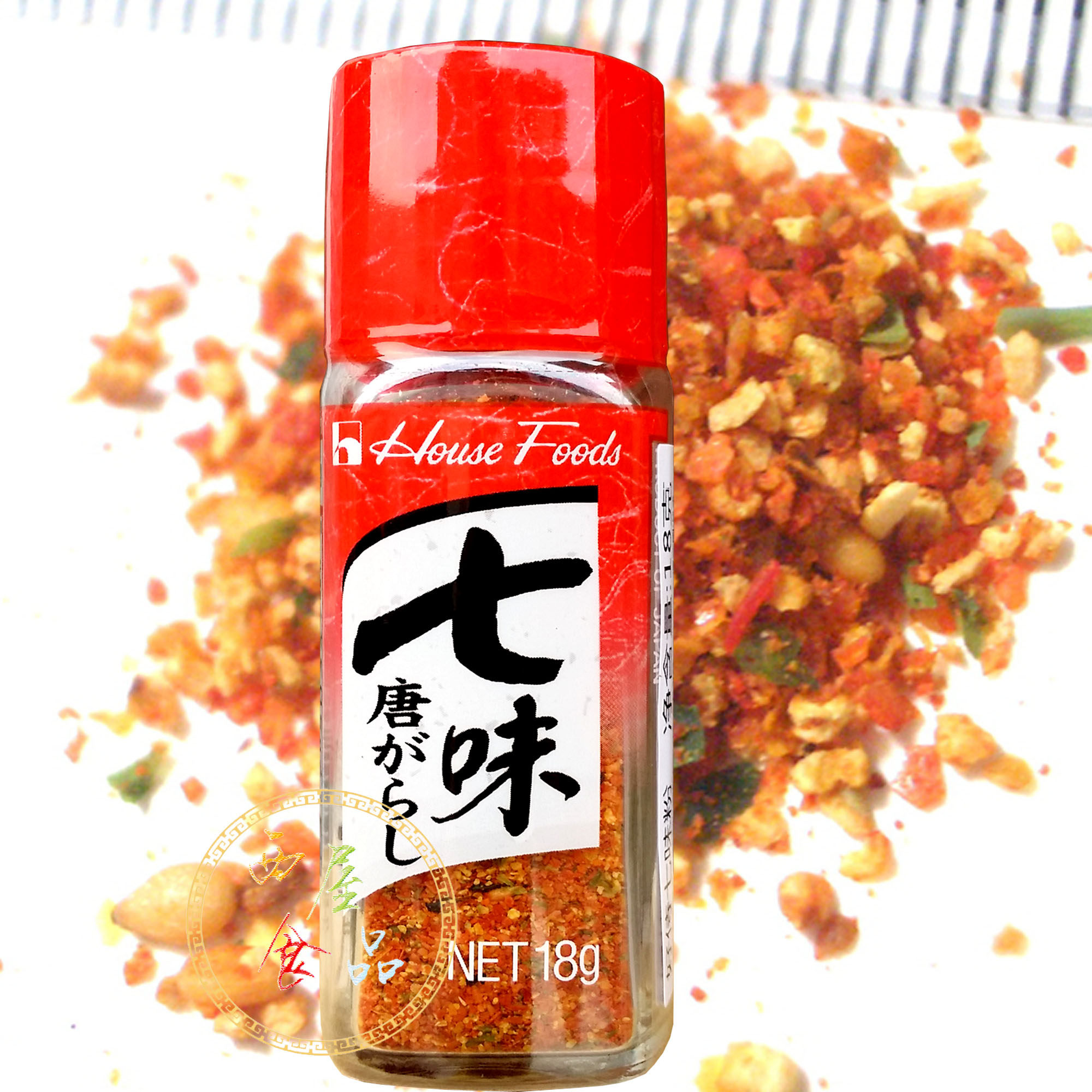 七味粉辣椒粉日本原装进口调味料 瓶装好侍七味唐辛子18g