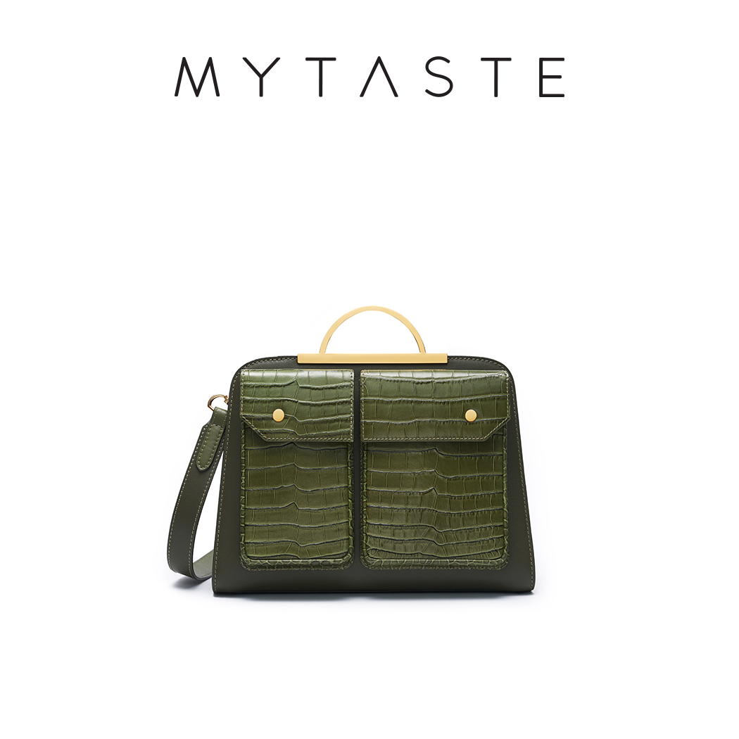 MYTASTE原创设计Pocket口袋包秋冬新款女包单肩斜挎包小众包包女
