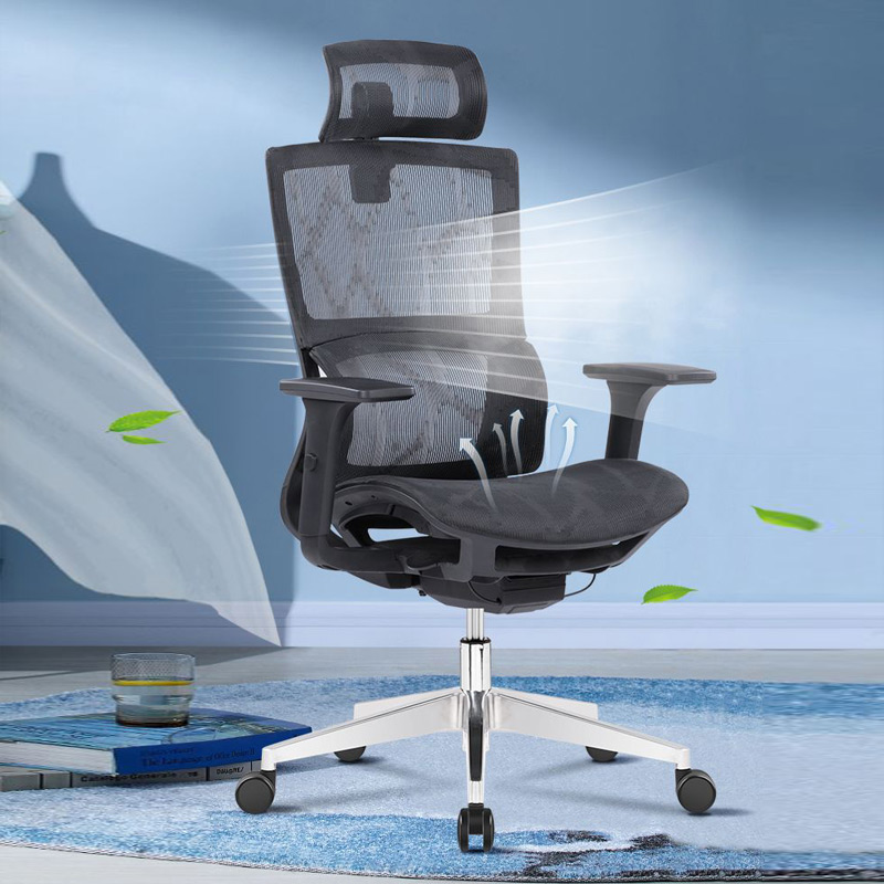 办公椅子家用电脑座椅人体工学旋转可升降舒适久坐护腰老板电竞椅