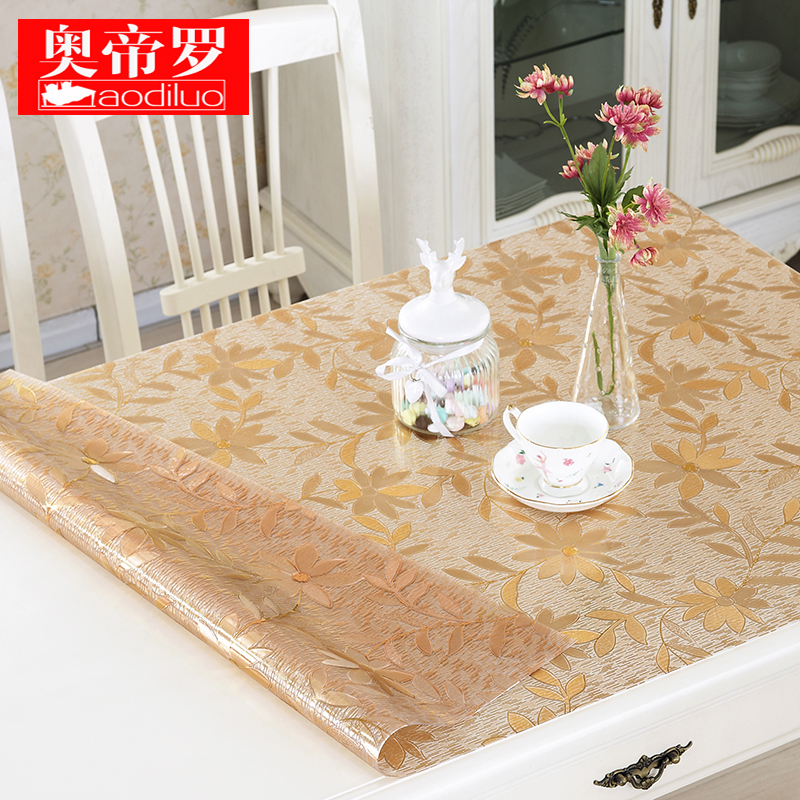 pvc茶几垫防水防烫软玻璃塑料桌布水晶板长方形台布餐桌垫 胶垫|ruв категории домашний ткань, скатерть, скатерть - от Buy2taobao.com для оказания профессиональной услуги покупки агента Taobao
