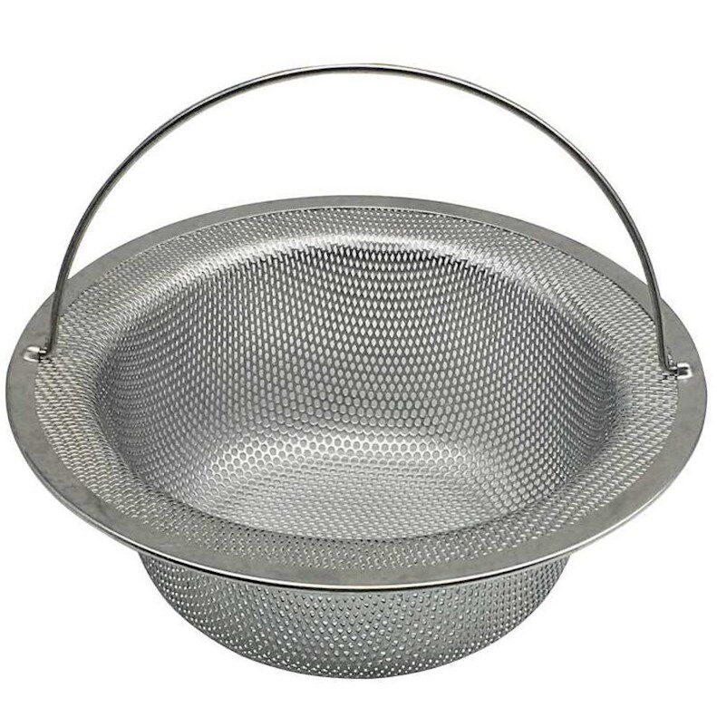 网兜不锈钢细孔漏网加大管道老款老式提蓝厨房漏水槽过滤网特大号